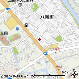 熊本県天草市八幡町2周辺の地図