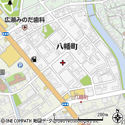 熊本県天草市八幡町8周辺の地図