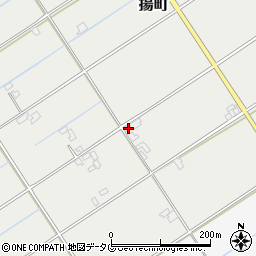 熊本県八代市揚町375周辺の地図