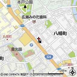 熊本県天草市八幡町3周辺の地図