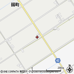 熊本県八代市揚町464周辺の地図