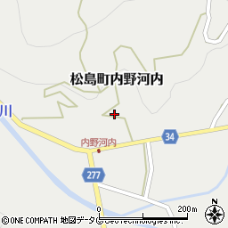 熊本県上天草市松島町内野河内646周辺の地図