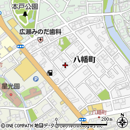 熊本県天草市八幡町7周辺の地図