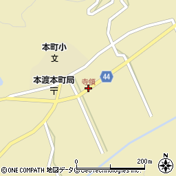 寺領周辺の地図
