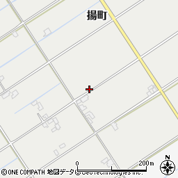 熊本県八代市揚町373周辺の地図