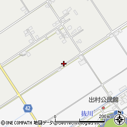 熊本県八代市揚町524周辺の地図