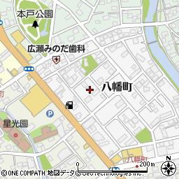 熊本県天草市八幡町7-16周辺の地図