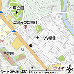 熊本県天草市八幡町7-13周辺の地図