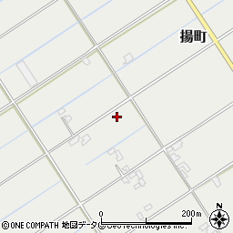 熊本県八代市揚町681周辺の地図