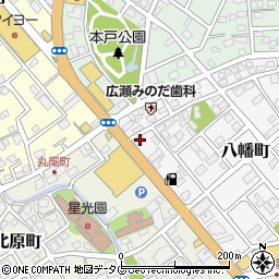熊本県天草市八幡町3-15周辺の地図