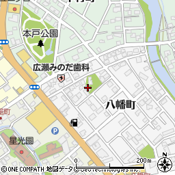 熊本県天草市八幡町6周辺の地図