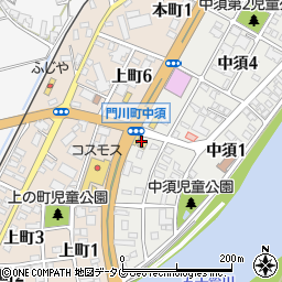 ＨｏｎｄａＣａｒｓ門川門川店周辺の地図