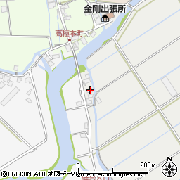 熊本県八代市揚町784周辺の地図