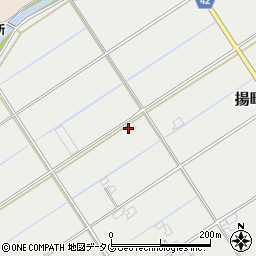 熊本県八代市揚町727周辺の地図