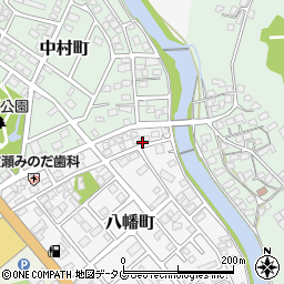 熊本県天草市八幡町21周辺の地図