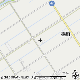 熊本県八代市揚町218周辺の地図