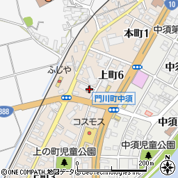 上ノ町公民館周辺の地図