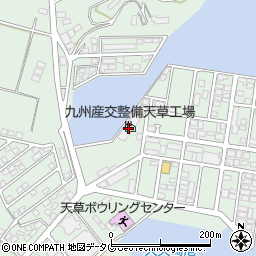 九州産交オートサービス株式会社　天草整備工場周辺の地図