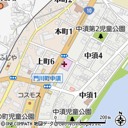 西の丸　門川店周辺の地図