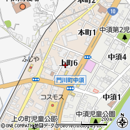 ドコモショップ門川店周辺の地図