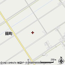 熊本県八代市揚町310周辺の地図