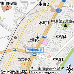 読売新聞・門川サービスセンター周辺の地図