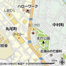 株式会社熊日メディアコム　天草営業所周辺の地図