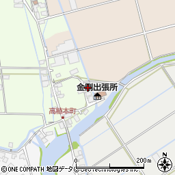 熊本県八代市揚町801-1周辺の地図