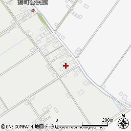 熊本県八代市揚町338周辺の地図