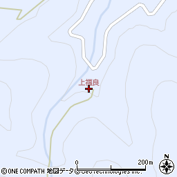 上福良周辺の地図