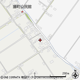 熊本県八代市揚町341周辺の地図