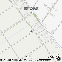 熊本県八代市揚町264-2周辺の地図