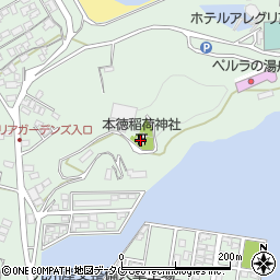 本徳稲荷神社周辺の地図