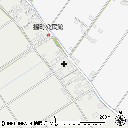 熊本県八代市揚町261周辺の地図
