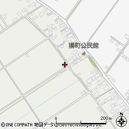 熊本県八代市揚町187周辺の地図