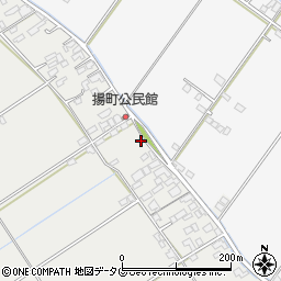 熊本県八代市揚町254周辺の地図