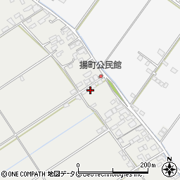 熊本県八代市揚町248-2周辺の地図
