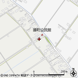 熊本県八代市揚町248-1周辺の地図