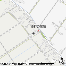 熊本県八代市揚町185-5周辺の地図