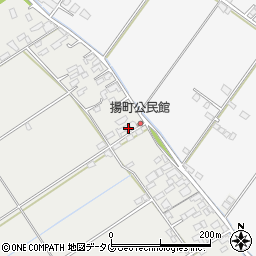 熊本県八代市揚町185周辺の地図