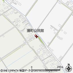 熊本県八代市揚町249周辺の地図