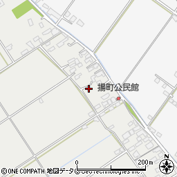 熊本県八代市揚町183周辺の地図