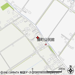 熊本県八代市揚町184周辺の地図