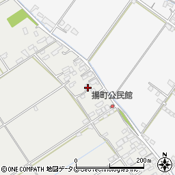 熊本県八代市揚町180周辺の地図