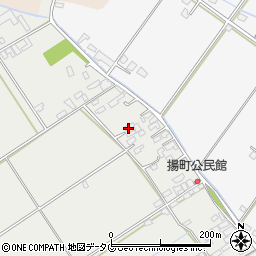 熊本県八代市揚町113-2周辺の地図