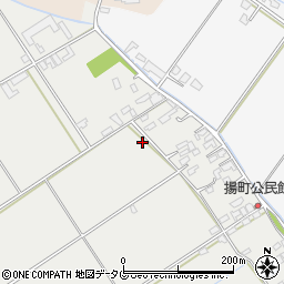 熊本県八代市揚町106-2周辺の地図