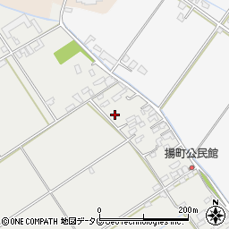 熊本県八代市揚町111-2周辺の地図