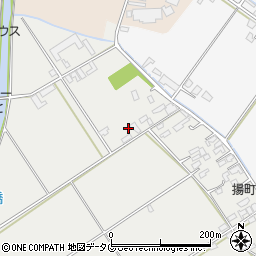 熊本県八代市揚町26周辺の地図