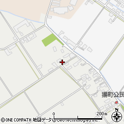 熊本県八代市揚町25周辺の地図