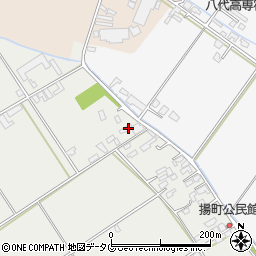 熊本県八代市揚町24周辺の地図